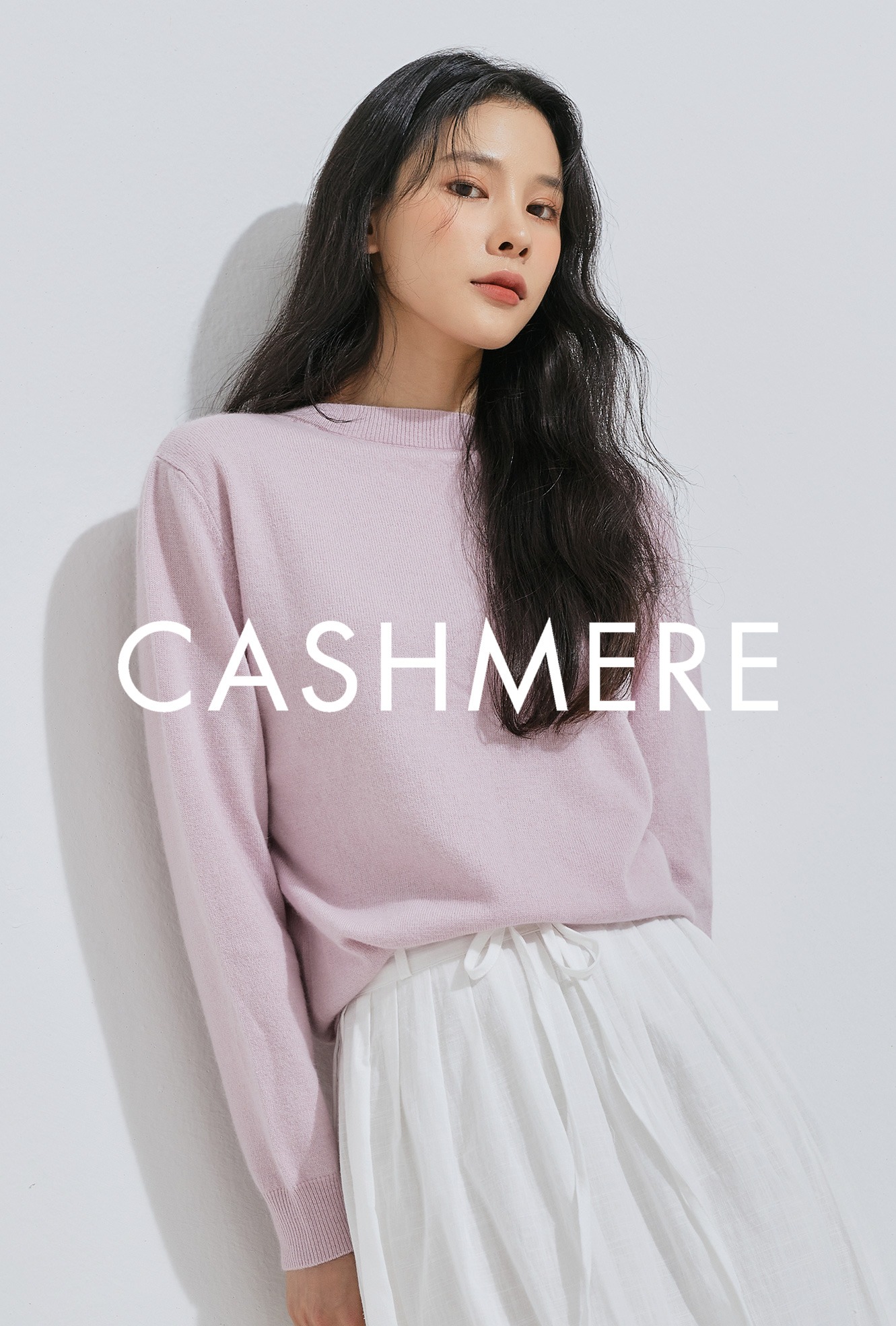 [에센셜] 캐시미어 블렌드 루즈핏 스웨터 MIWKABT70T