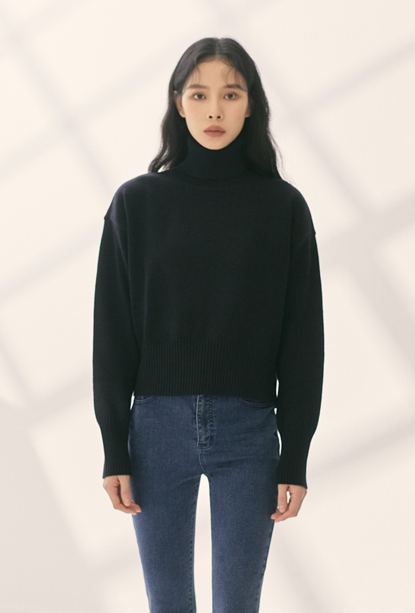 [에센셜] 목폴라 루즈핏 스웨터 MIWKABV20T